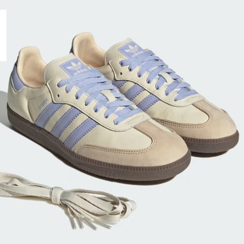 adidas Samba OG Cream White / Violet Tone / Sand Strata